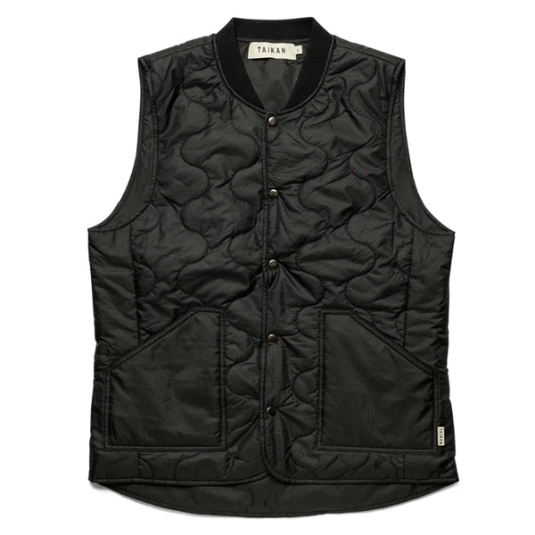 Quilted Vest (black) – The Fresh Yard