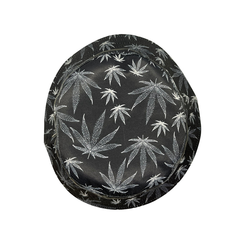 The "Ganja" Bucket Hat (black)