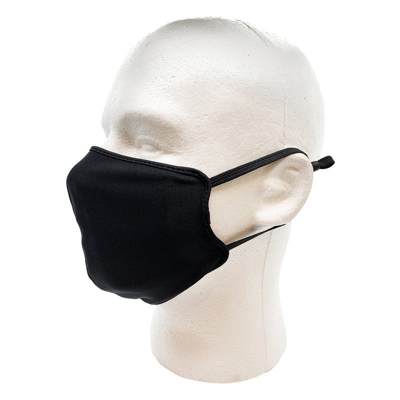 FY Label Blank Face Masks (black)