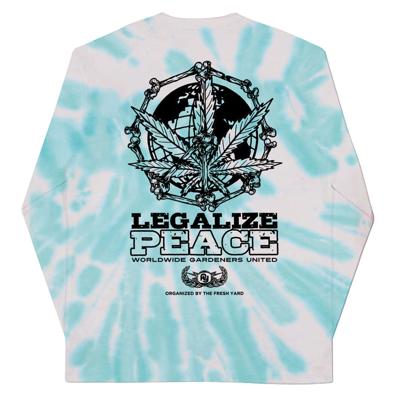 Legalize It L/S Tee (tie dye)