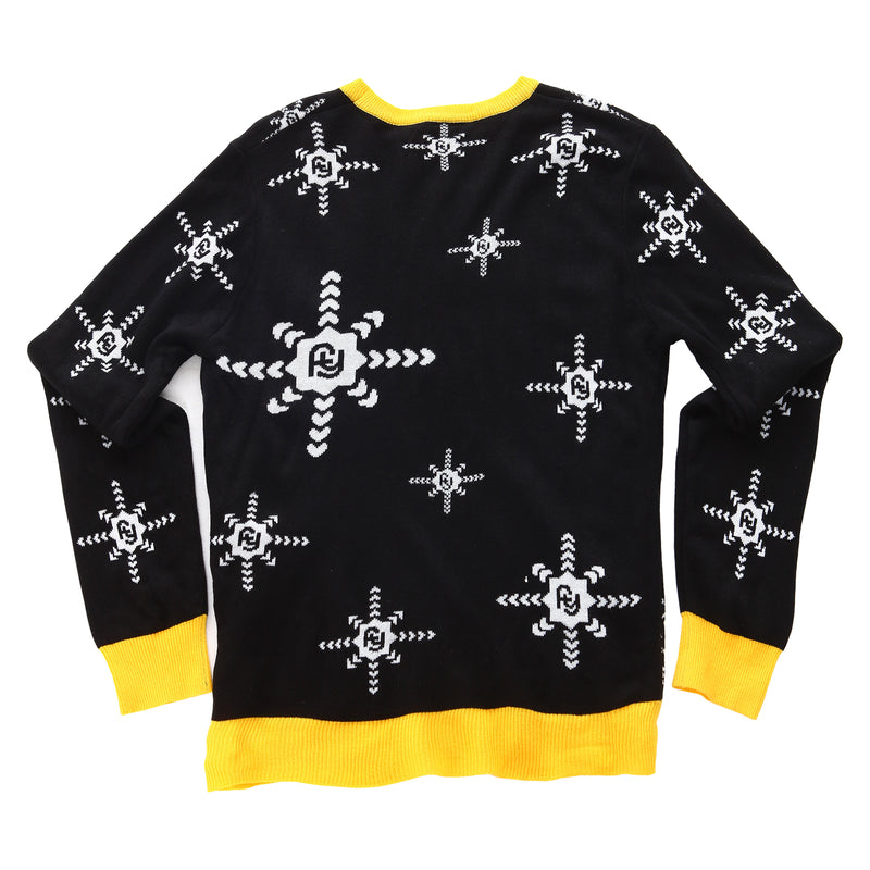 Snow Bizness Knitted Sweater (black)