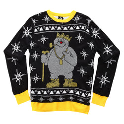 Snow Bizness Knitted Sweater (black)